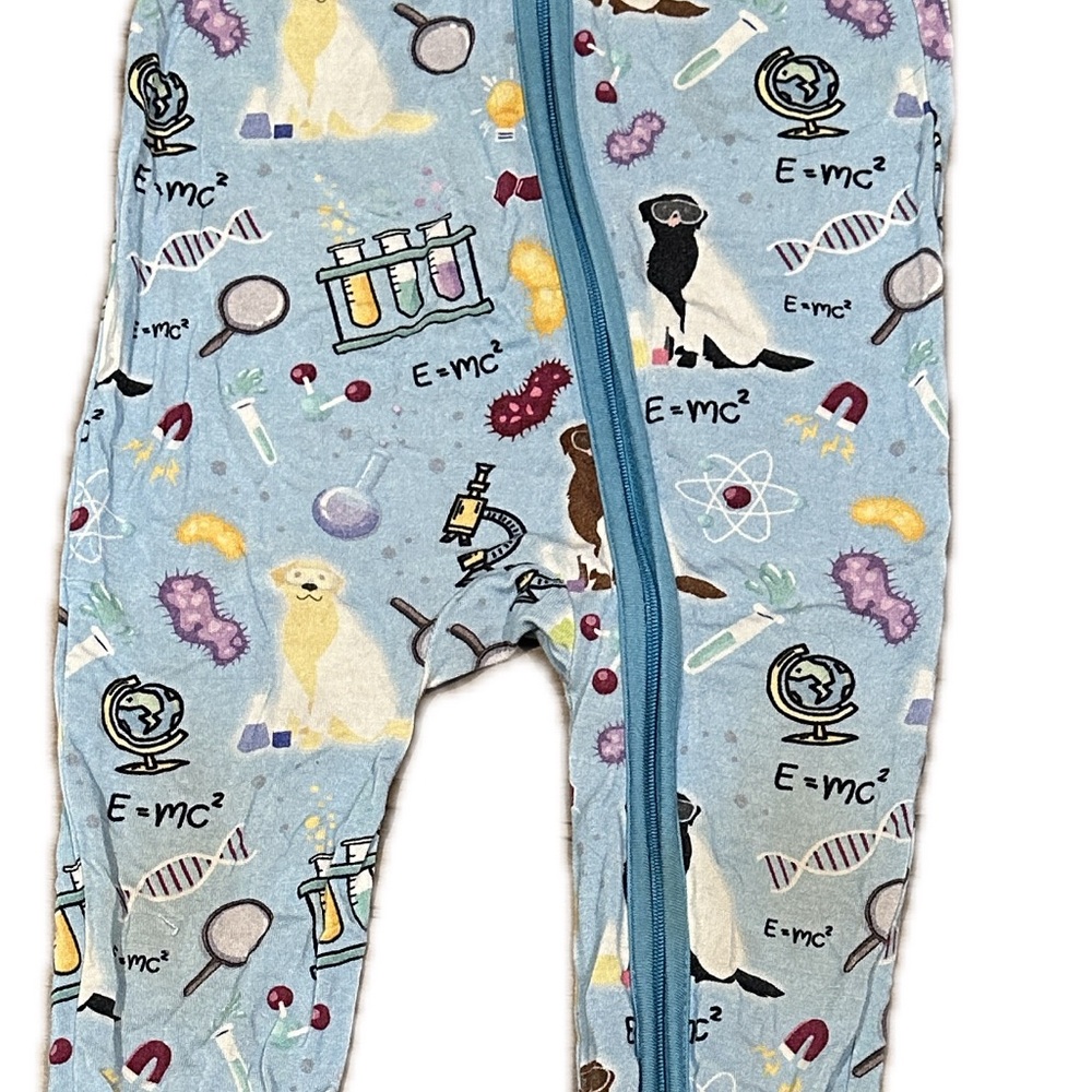 6-12 Popoki Science Labs Convertible Footie